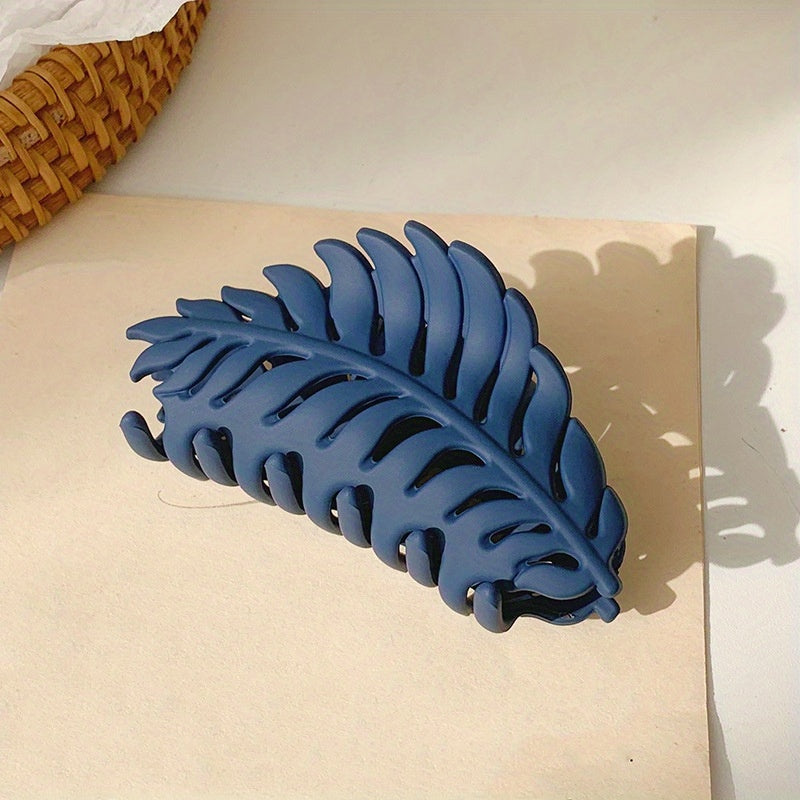 [Large Leaf Hair Claw Clip] Fall Autumn Hair Clips, Large Hair Claw, Leaf, Hair Clip, Large Hair Claw Clip, Hair Claw, Hair Clip, Claw Clip, Hair Clip For Women
