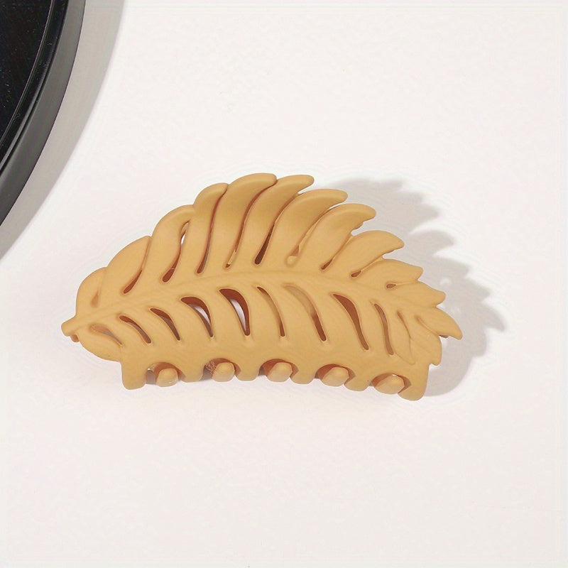 [Large Leaf Hair Claw Clip] Fall Autumn Hair Clips, Large Hair Claw, Leaf, Hair Clip, Large Hair Claw Clip, Hair Claw, Hair Clip, Claw Clip, Hair Clip For Women