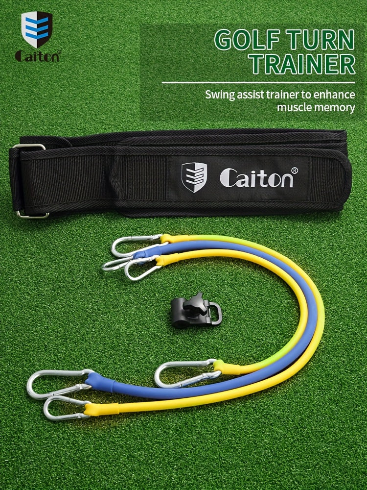 Caiton Golf Swing Tension Belt Band, Golf Swing Trainer, Strength Trainer for Correcting Action and Golf Club Technique. Golf Accessories, Golf Supplies for Improving Swing Strength, Control, and Accuracy.