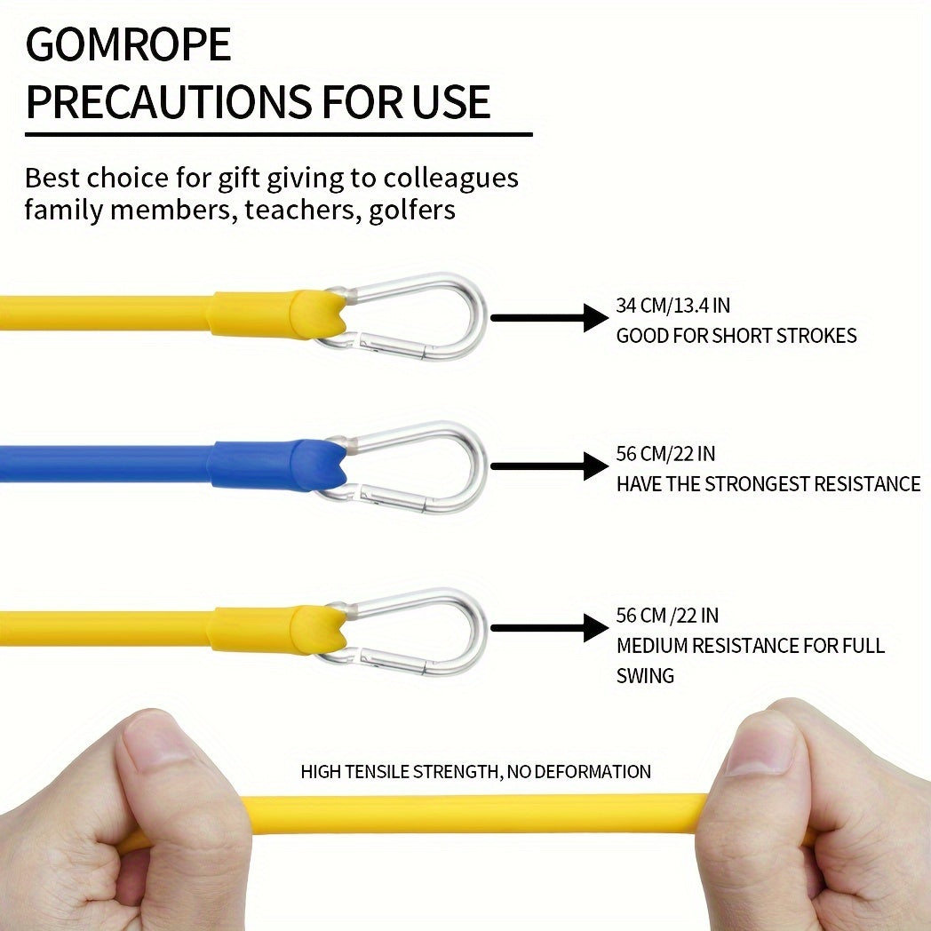 Caiton Golf Swing Tension Belt Band, Golf Swing Trainer, Strength Trainer for Correcting Action and Golf Club Technique. Golf Accessories, Golf Supplies for Improving Swing Strength, Control, and Accuracy.