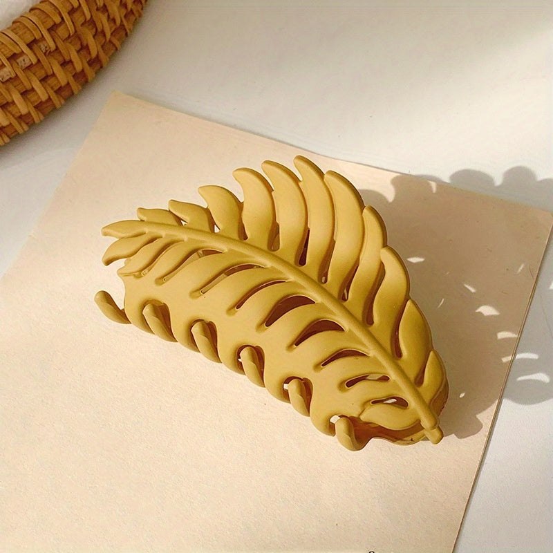 [Large Leaf Hair Claw Clip] Fall Autumn Hair Clips, Large Hair Claw, Leaf, Hair Clip, Large Hair Claw Clip, Hair Claw, Hair Clip, Claw Clip, Hair Clip For Women