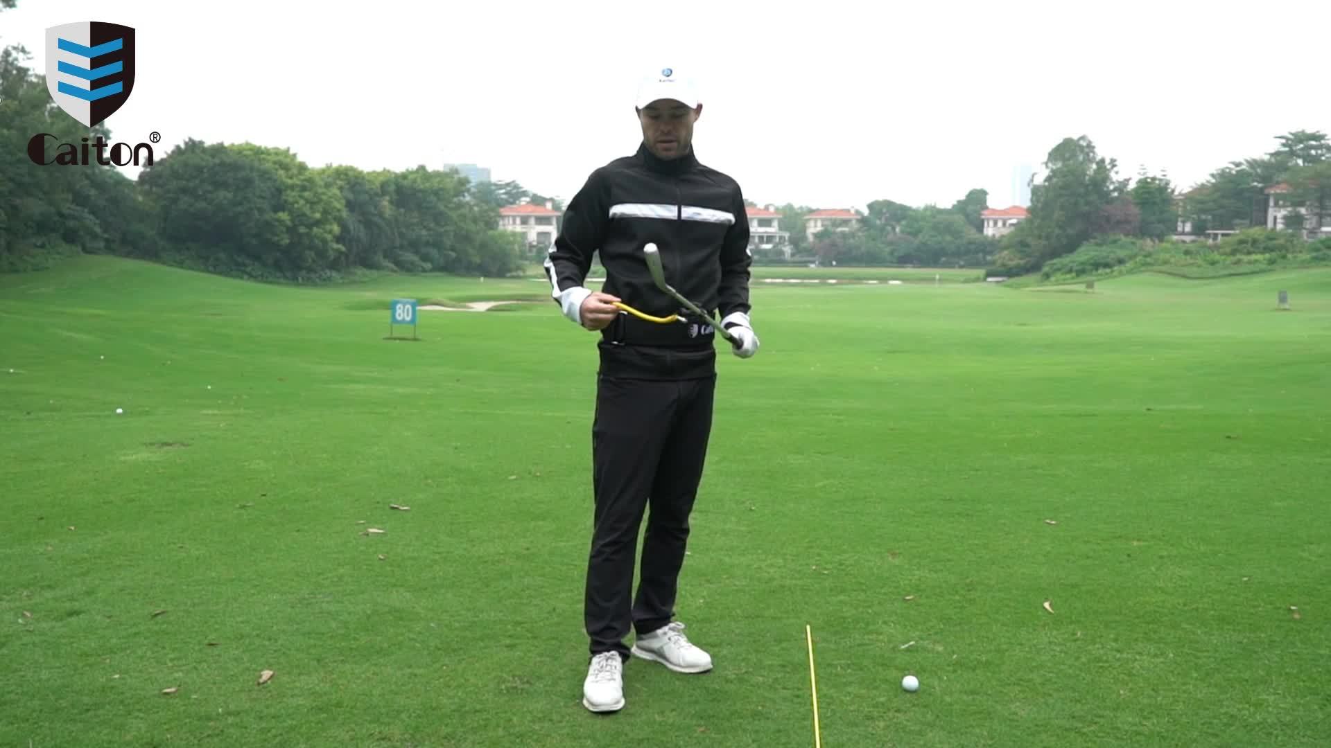 Caiton Golf Swing Tension Belt Band, Golf Swing Trainer, Strength Trainer for Correcting Action and Golf Club Technique. Golf Accessories, Golf Supplies for Improving Swing Strength, Control, and Accuracy.