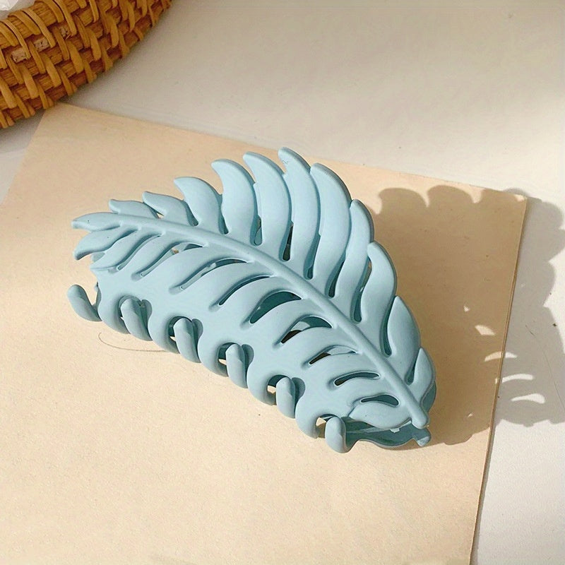 [Large Leaf Hair Claw Clip] Fall Autumn Hair Clips, Large Hair Claw, Leaf, Hair Clip, Large Hair Claw Clip, Hair Claw, Hair Clip, Claw Clip, Hair Clip For Women