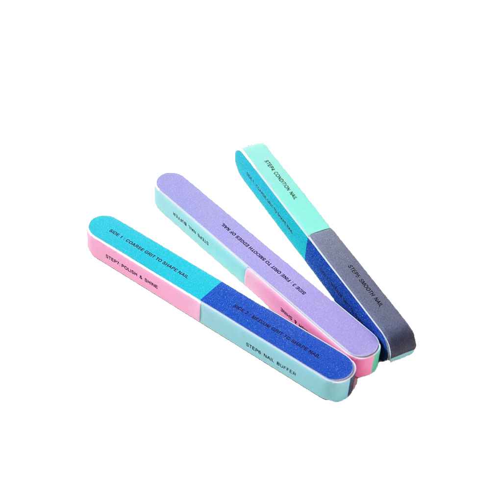 Buffing Sanding Files Block Pedicure Manicure Care Nail Art Buffer Polish White Nail File Nail Art Tips Manicure Pedicure