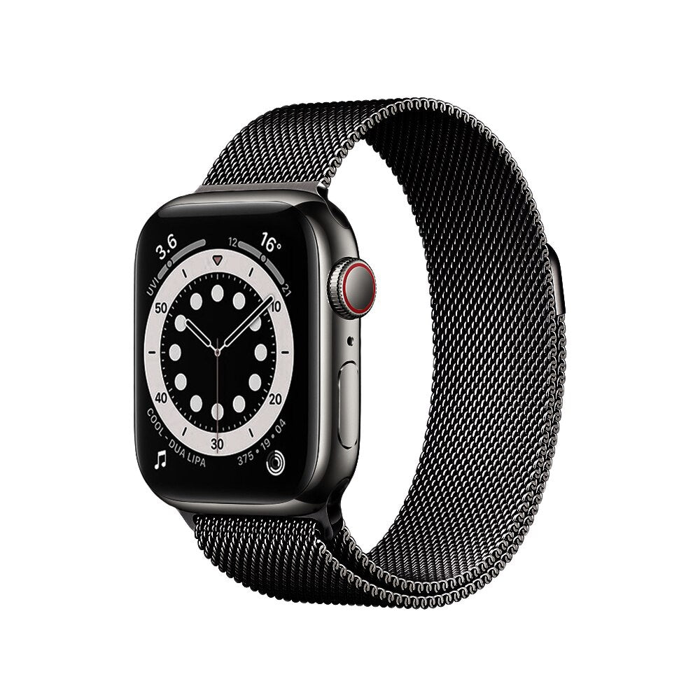 Milanese Loop Strap For Apple watch Band ultra 49mm 44mm 45mm 41mm 40mm 42mm 38mm 45 mm correa bracelet iWatch series 8 7 6 se 5