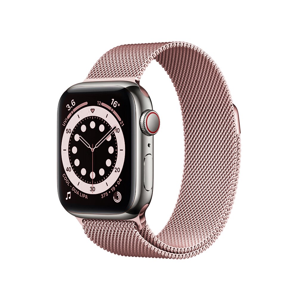 Milanese Loop Strap For Apple watch Band ultra 49mm 44mm 45mm 41mm 40mm 42mm 38mm 45 mm correa bracelet iWatch series 8 7 6 se 5