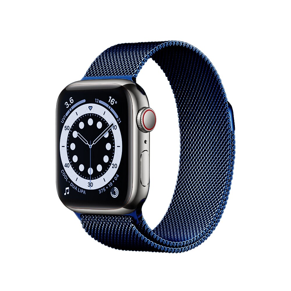 Milanese Loop Strap For Apple watch Band ultra 49mm 44mm 45mm 41mm 40mm 42mm 38mm 45 mm correa bracelet iWatch series 8 7 6 se 5