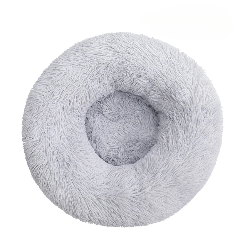 Winter New Pet Bed Comfortable Donut Cuddler Round Dog Kennel Ultra Soft Washable Dog and Cat Cushion Bed Warm Sofa Hot Sell