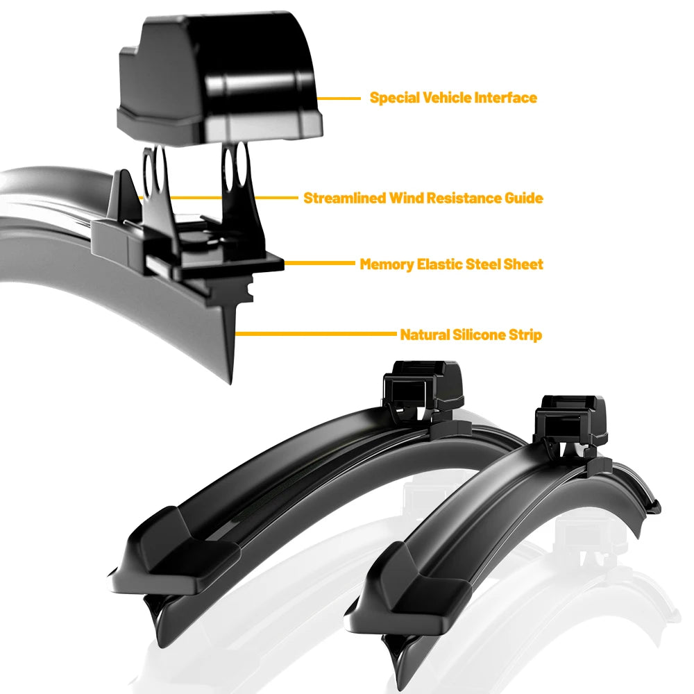 Front Windshield Wiper Blade For Fiat Ducato III MK3 Peugeot Boxer Manager Citroen Relay Jumper Opel Vauxhall Movano 2007 - 2023