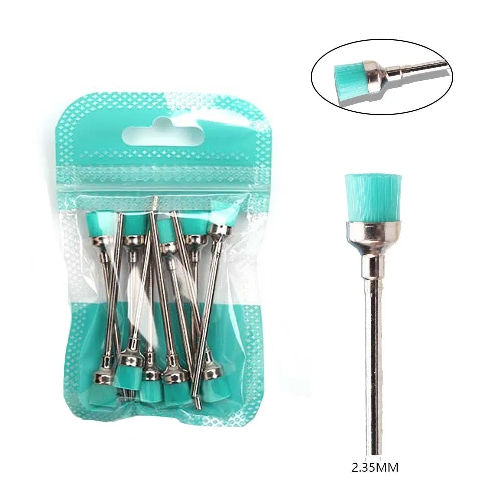 10pcs Diamond Milling Cutter Nail Drill Bits Set For Manicure Accessory Pedicure Eletric Machine Nail Bit Brush Burr Tools