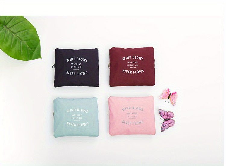 1pc Foldable Travel Duffel Bag, Waterproof Carry On Luggage Bag, Handbag Sports Gym Bag, Lightweight Travel Luggage Bag For Sports, Gym, Vacation Bedroom Accessories