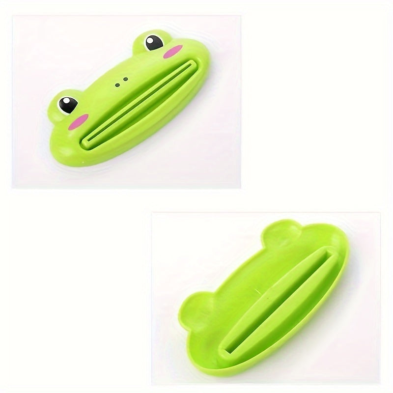 1pc Cartoon Toothpaste Squeezer, Cute Animal Toothpaste Tube Squeezer, 4 Options, Kids' Bathroom Accessories