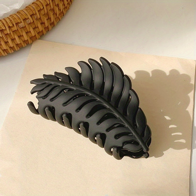 [Large Leaf Hair Claw Clip] Fall Autumn Hair Clips, Large Hair Claw, Leaf, Hair Clip, Large Hair Claw Clip, Hair Claw, Hair Clip, Claw Clip, Hair Clip For Women