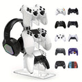 Universal 3-layer Controller Stand & Headphone Stand Game Accessories For PS5 PS4 Storage Stand, Controller Holder Headset Stand Game Accessory