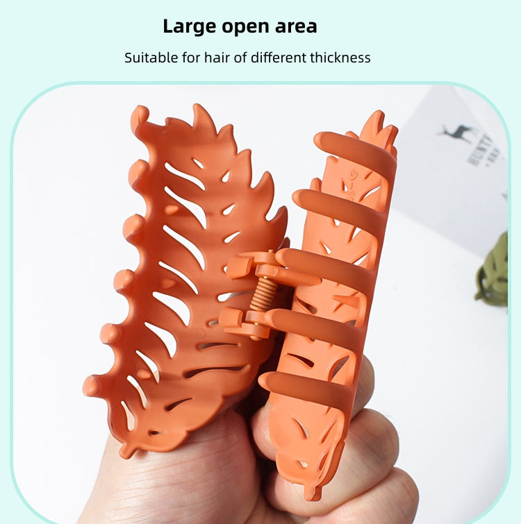 [Large Leaf Hair Claw Clip] Fall Autumn Hair Clips, Large Hair Claw, Leaf, Hair Clip, Large Hair Claw Clip, Hair Claw, Hair Clip, Claw Clip, Hair Clip For Women